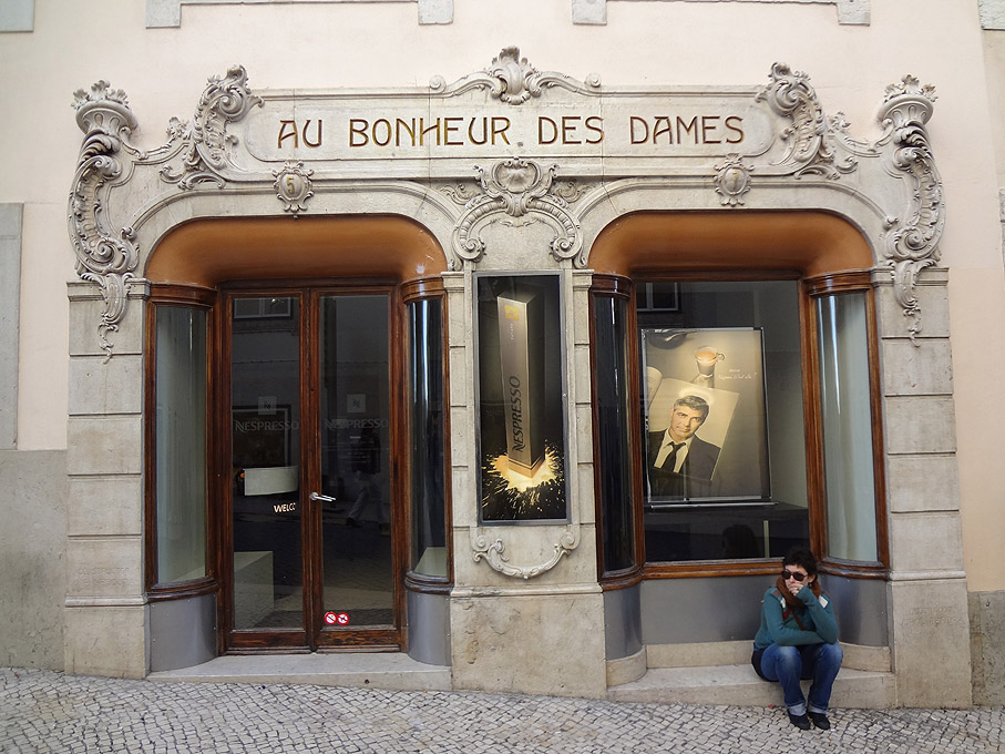 Fotografia Au Bonheur des Dames, Chiado Lisboa