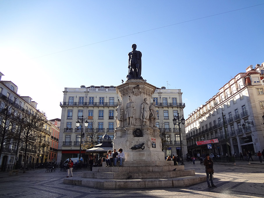 Fotografia Praça Luís de Camões, Bairro Alto Lisboa