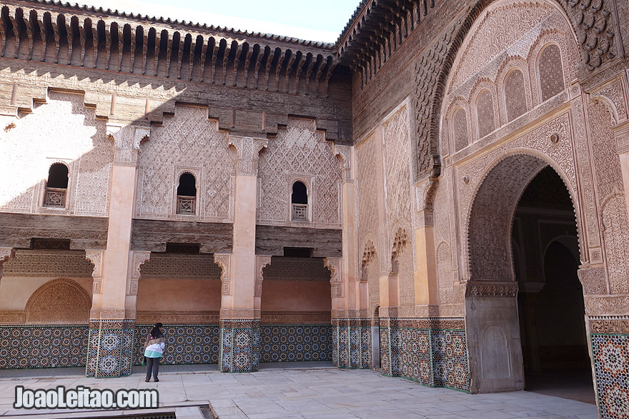 Ali ben Youssef Medersa in Marrakesh