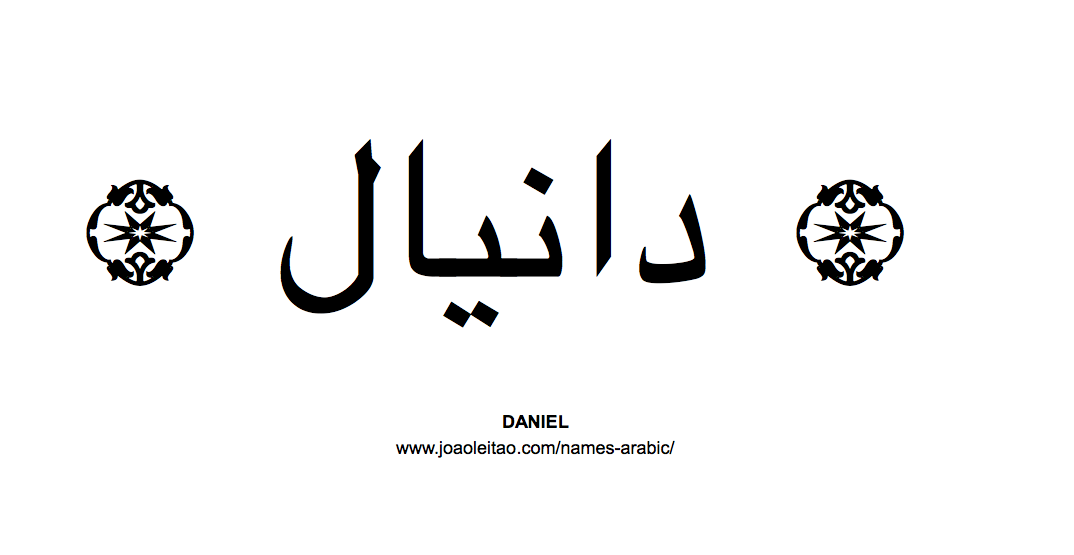 How to write david in arabic