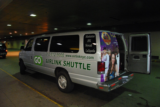 Airport transportation in New York City USA