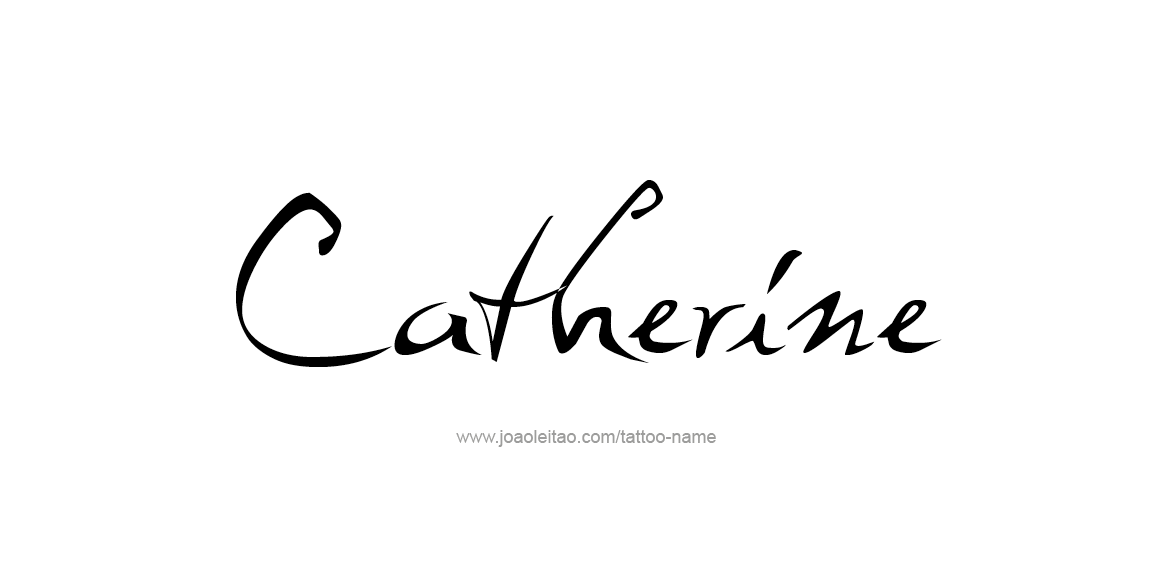 Tattoo Design Name Catherine  