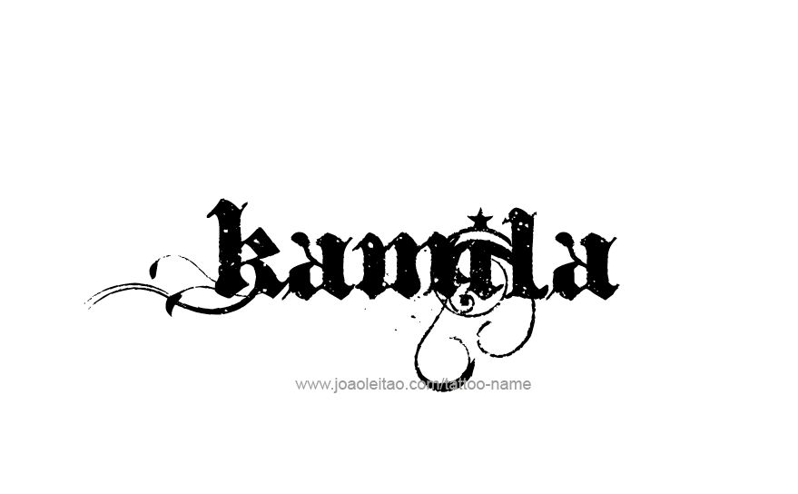 Tattoo Design Name Kamila   