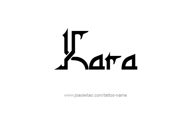 Tattoo Design Name Kara   