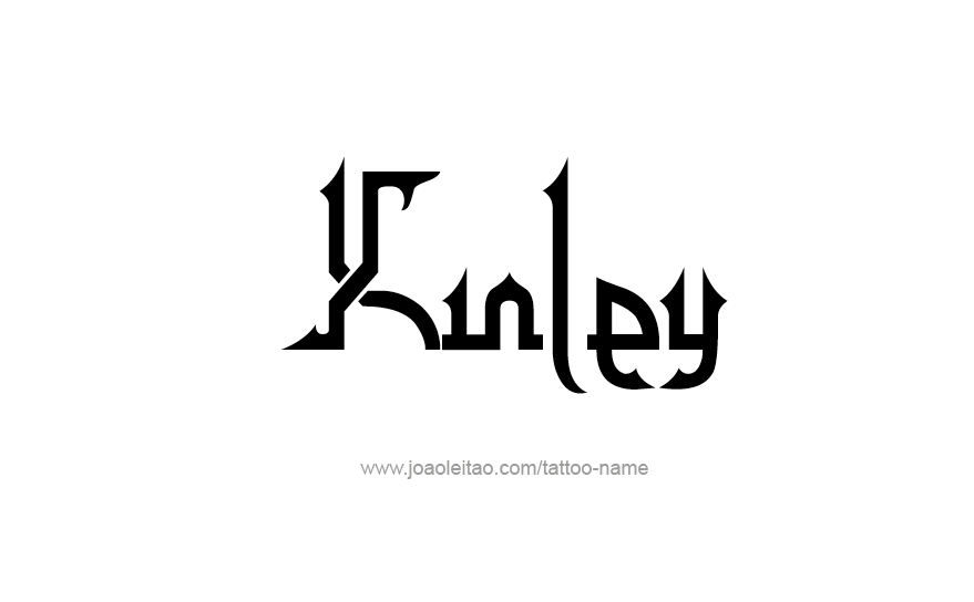 Tattoo Design Name Kinley   
