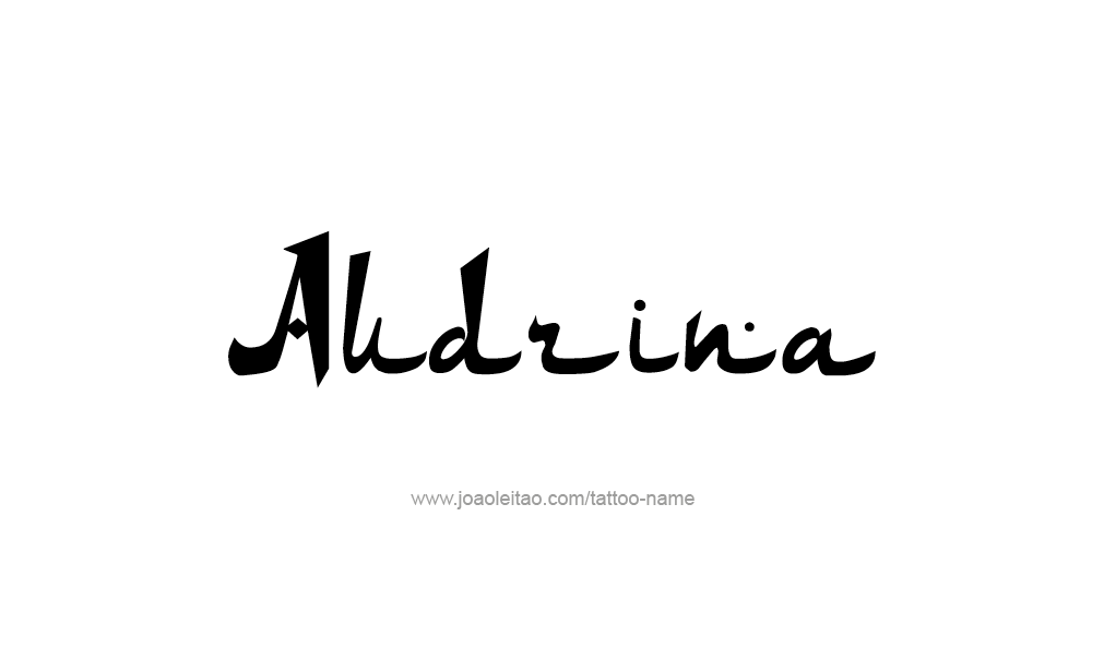 Tattoo Design  Name Audrina  