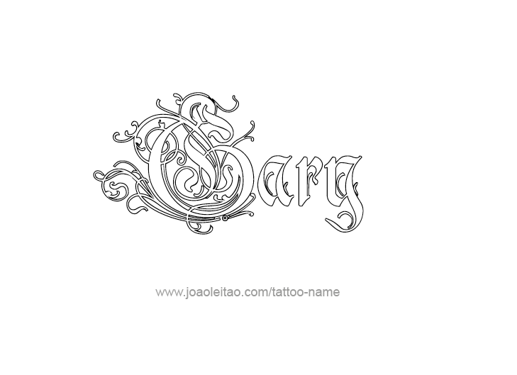 Tattoo Design  Name Gary   