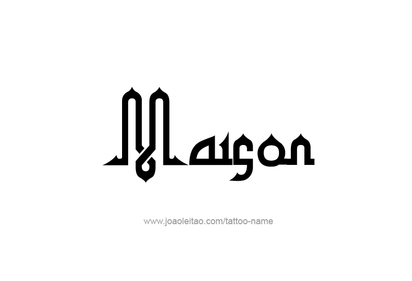 Tattoo Design  Name Maison   