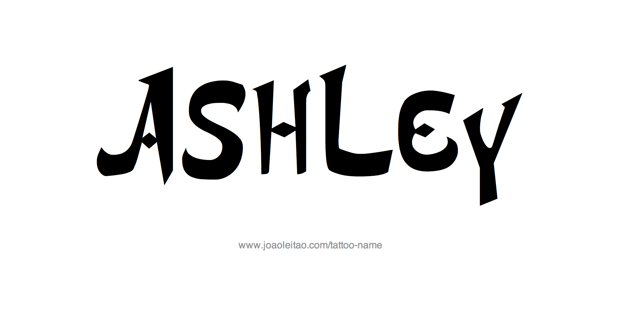 Tattoo Design Name Ashley 