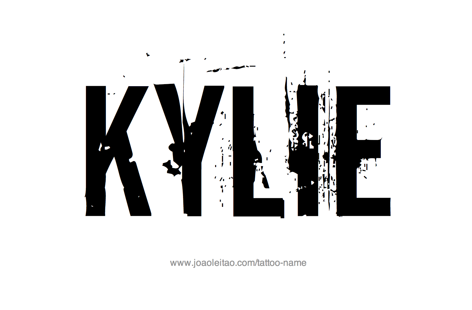 Tattoo Design Name Kylie