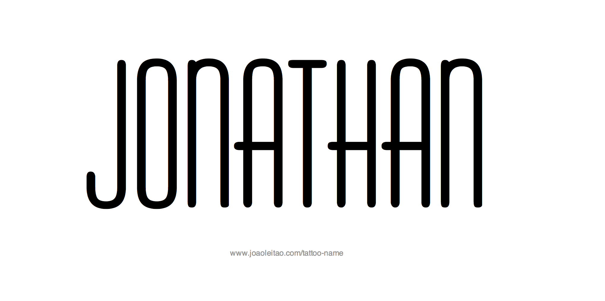 Tattoo Design Name Jonathan