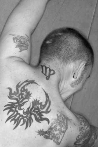 Neck tattoo designs ideas for men
