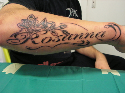 Tattoos For Men On Forearm With A Name