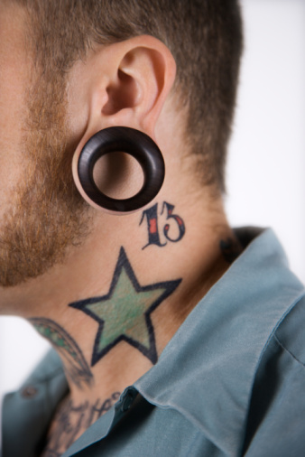 Star tattoo designs ideas for men