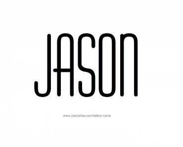 Jason Name Tattoo Designs