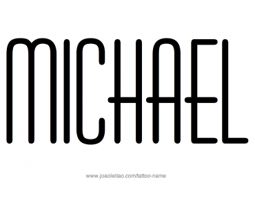 Michael Name Tattoo Designs