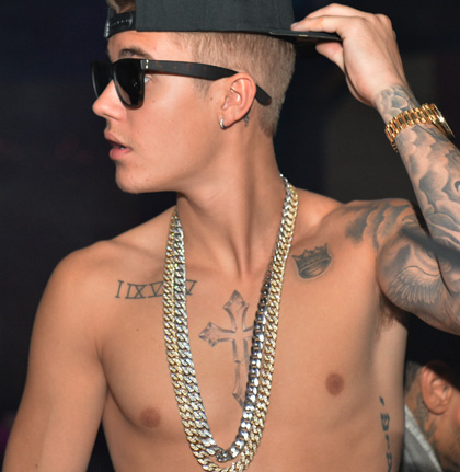 Justin Bieber tattoo famosos
