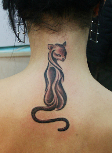 Tatuagem de gato