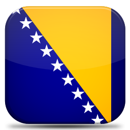 Bandeira da Bósnia-Herzegovina