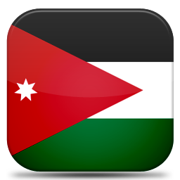 Bandeira Jordania