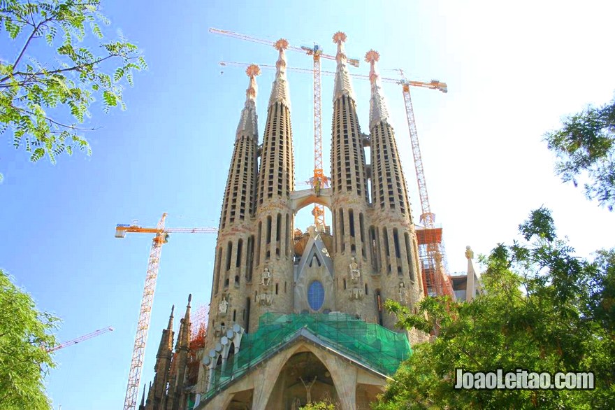 Sagrada Família em Barcelona