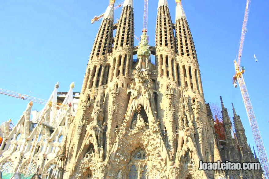 Sagrada Família em Barcelona