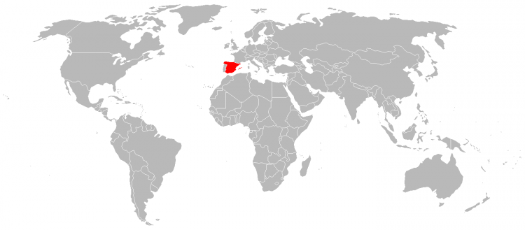 Mapa Espanha