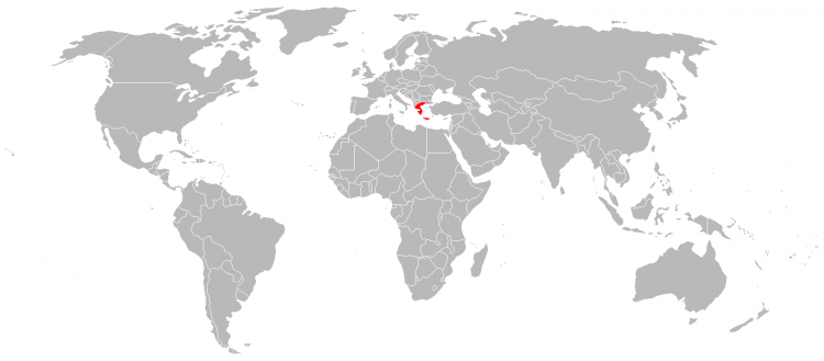 Mapa Grecia