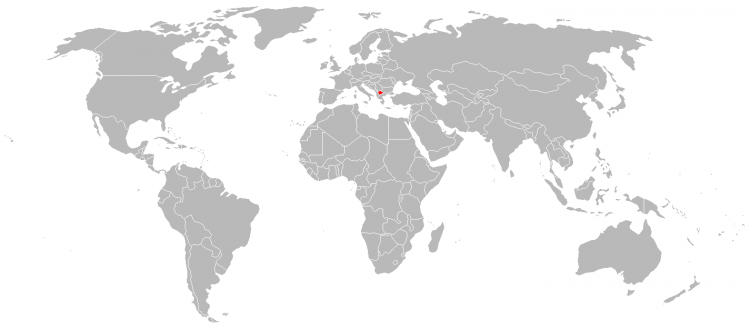 Mapa Macedonia