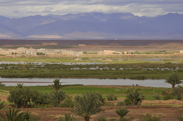 Rio em Ouarzazate