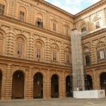 Fotografias do Palazzo Pitti em Florença, Itália Fotografias do Palazzo Pitti em Florença, Itália