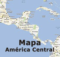 Mapa da América Central