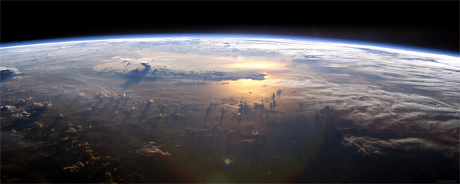 Earth seen from space