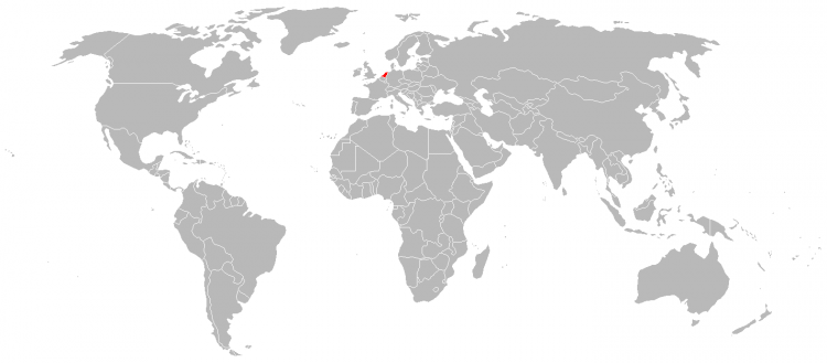 Mapa Holanda