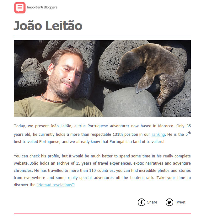 joaoleitao the best travelled
