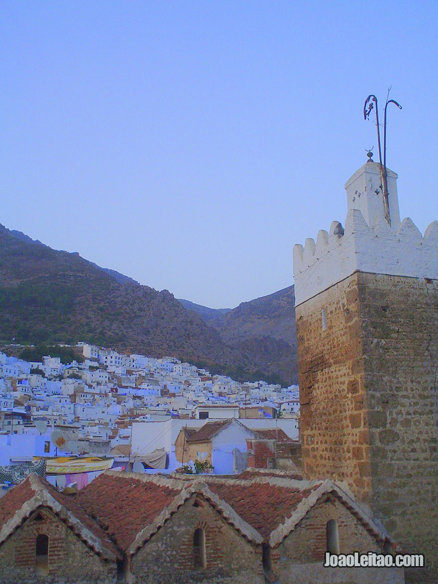 Mesquita em Chefchaouen, foto tirada pelo meu irmão João Leitão