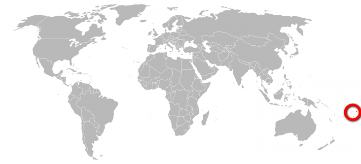 Mapa Samoa