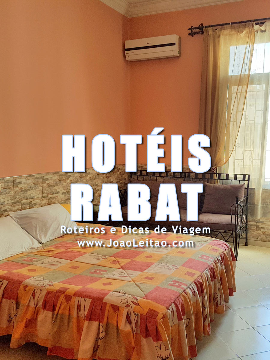 Hotéis em Rabat, Alojamento barato na capital de Marrocos