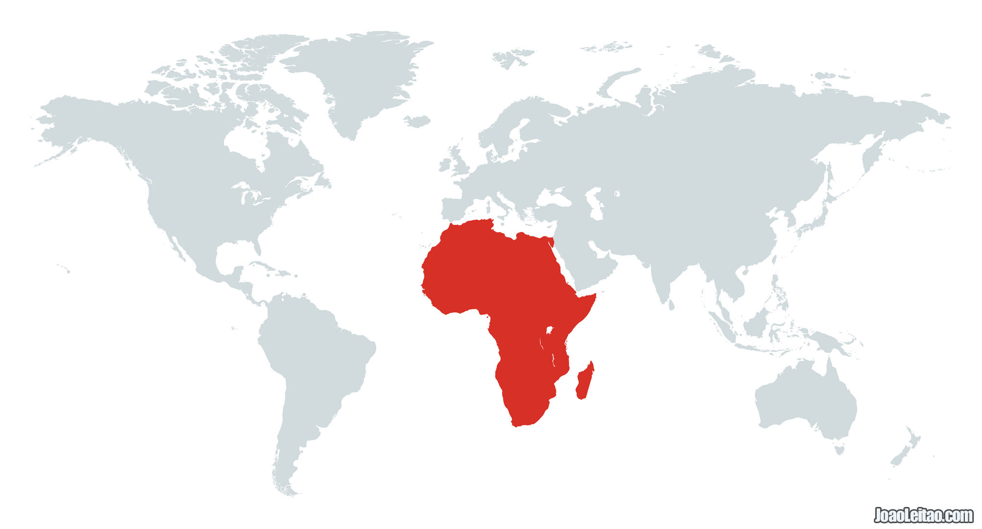 MAPA AFRICA CONTINENTE