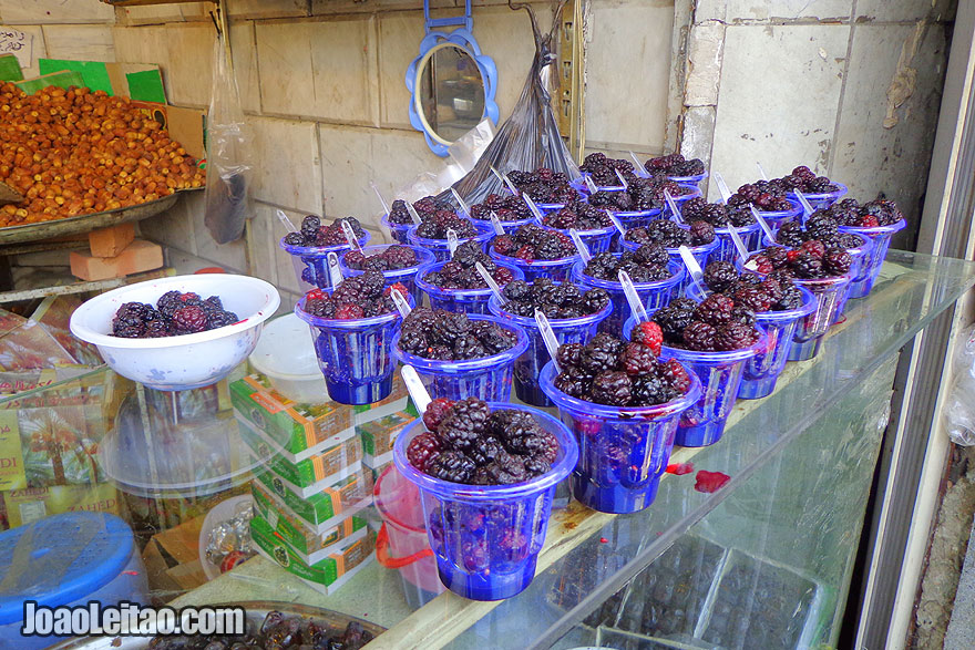 Fresh Blackberries - What to eat in Iran