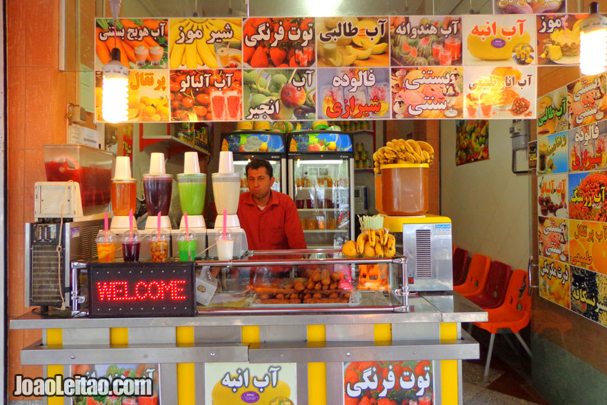 Fresh Fruit Juices - What to drink in Iran