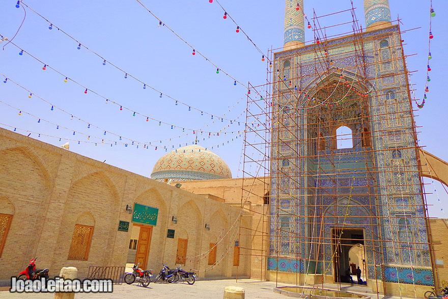 Jameh Mosque in Yazd - What to visit in Iran