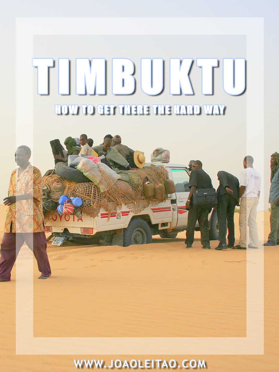 TRANSPORTATION TO TIMBUKTU, MALI