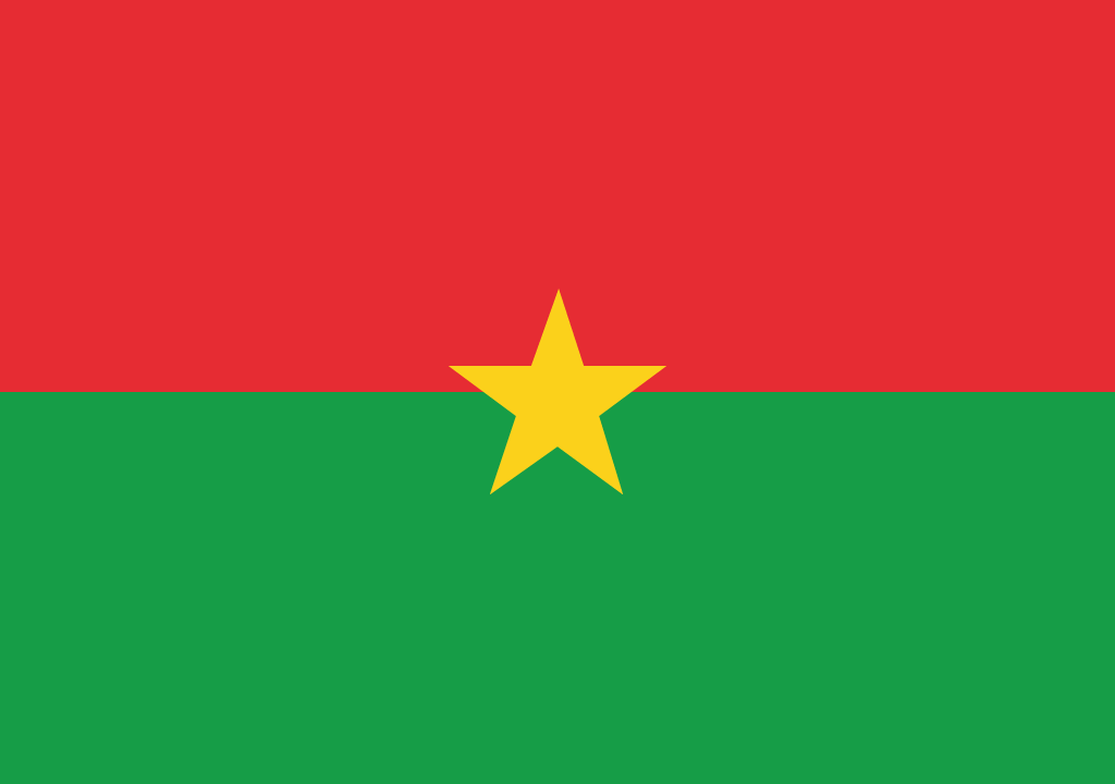 BANDEIRA DA BURKINA FASO