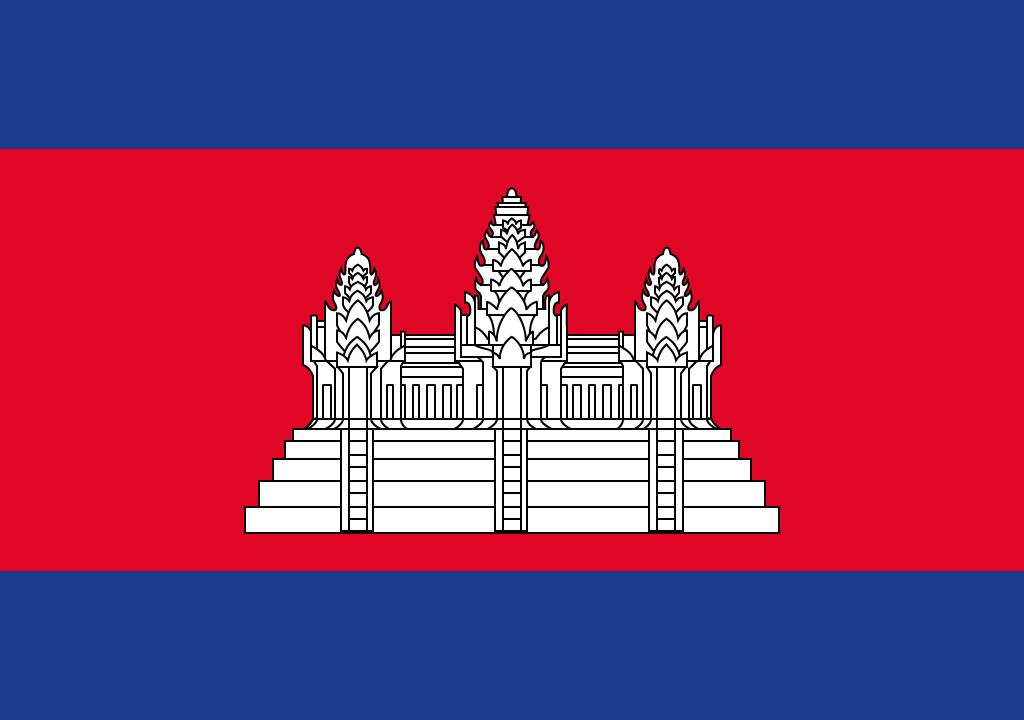 BANDEIRA DO CAMBODJA