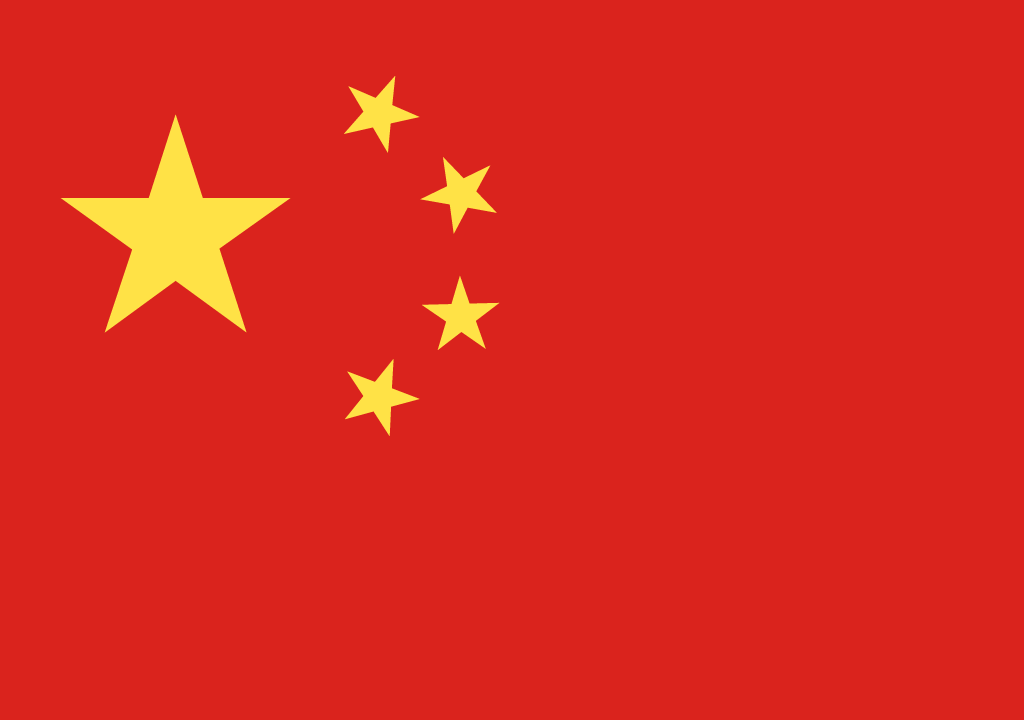 BANDEIRA DA CHINA