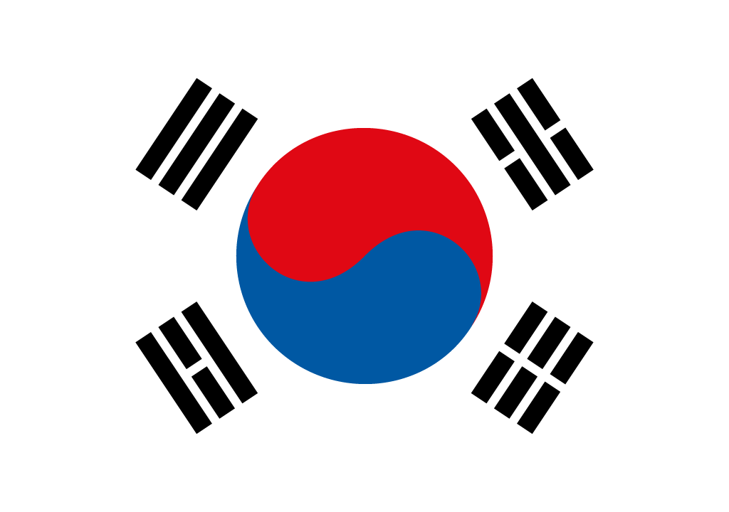 BANDEIRA DA COREIA DO SUL