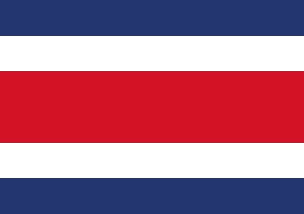 BANDEIRA DA COSTA RICA