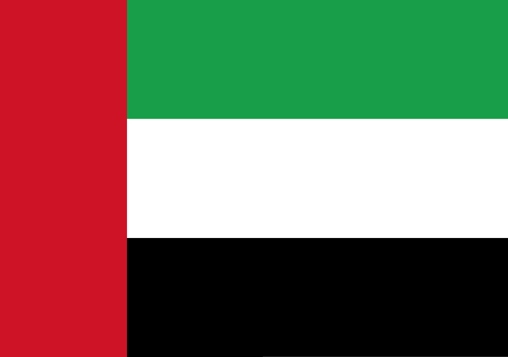 BANDEIRA DOS EMIRADOS ARABES UNIDOS