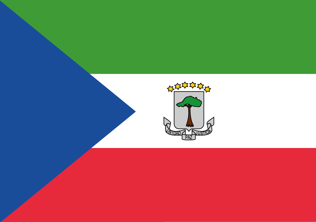 BANDEIRA DA GUINE EQUATORIAL